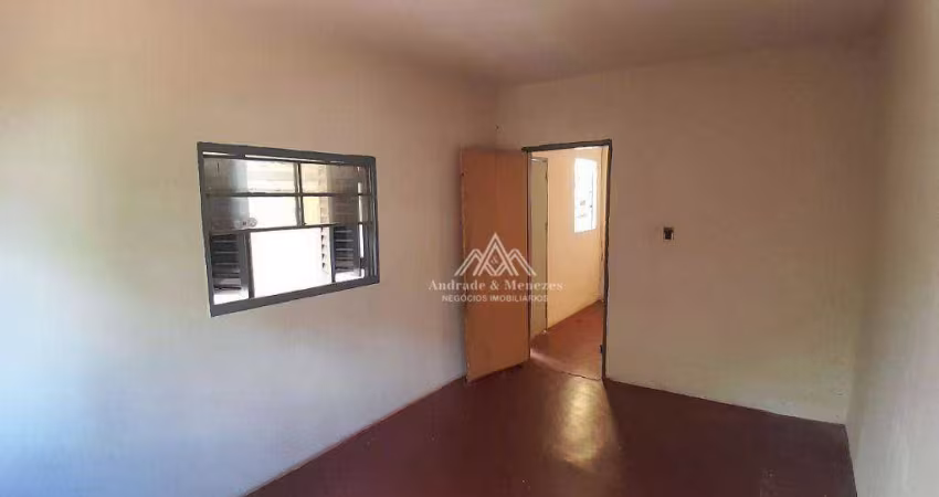 Casa com 1 dormitório para alugar, 115 m² por R$ 802,50/mês - Ipiranga - Ribeirão Preto/SP