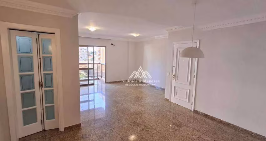 Apartamento com 4 dormitórios para alugar, 150 m² por r$ 2.200/mês - centro - ribeirão preto/sp
