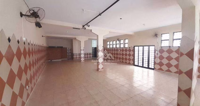 Salão para alugar, 300 m² por R$ 3.770,00/mês - Ipiranga - Ribeirão Preto/SP