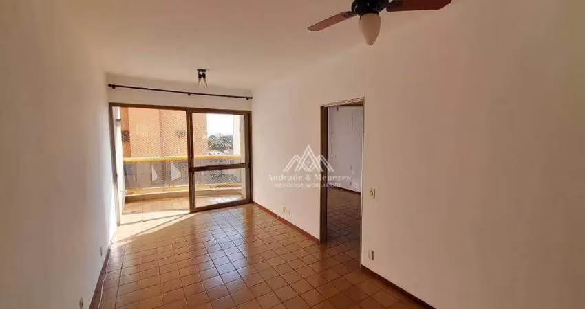 Apartamento com 1 dormitório para alugar, 55 m² por r$ 1500/mês - centro - ribeirão preto/sp