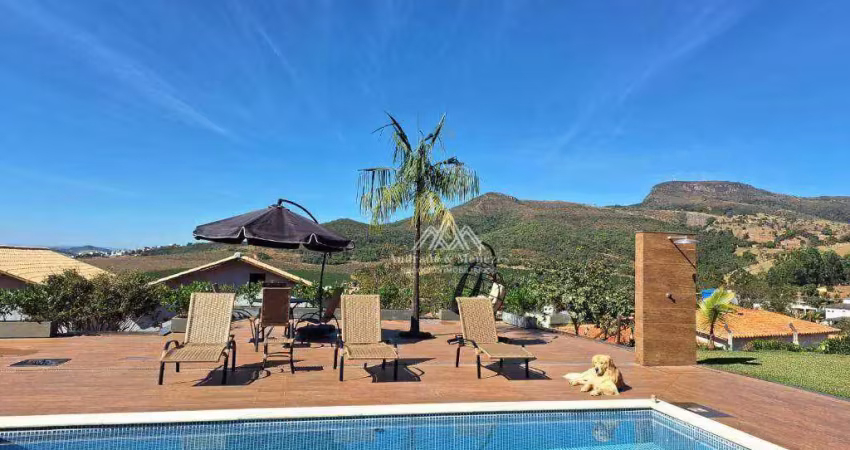 Casa com 4 suítes à venda, 300 m² por r$ 1.500.000 - água das vertentes - capitólio/mg
