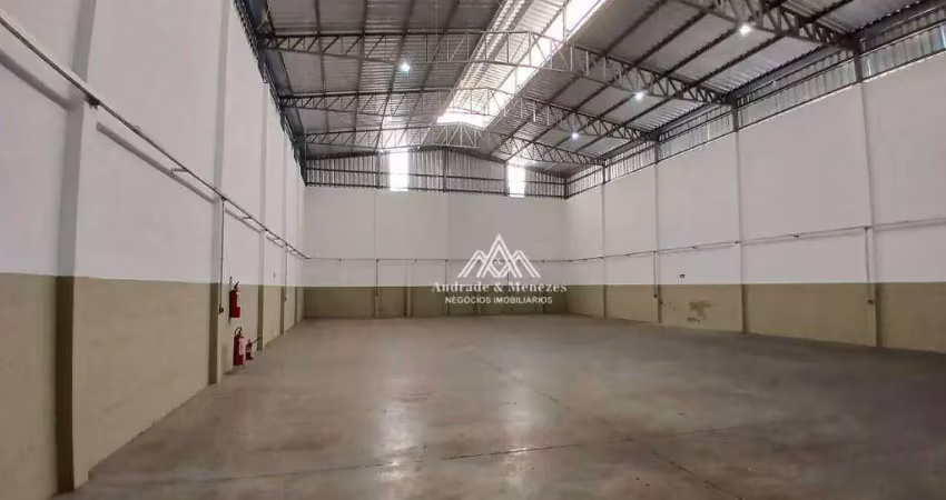 Galpão para alugar, 528 m² por r$ 12.359,85/mês - vila mariana - ribeirão preto/sp
