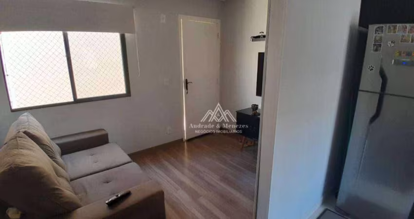 Apartamento com 2 dormitórios à venda, 42 m² por R$ 215.000,00 - Parque Industrial Lagoinha - Ribeirão Preto/SP