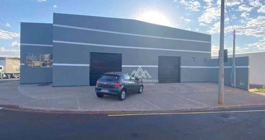 Galpão para alugar, 400 m² - Reserva Macaúba - Ribeirão Preto/SP