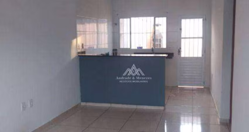Casa com 2 dormitórios à venda, 63 m² por R$ 281.000,00 - Jardim Ângelo Jurca - Ribeirão Preto/SP