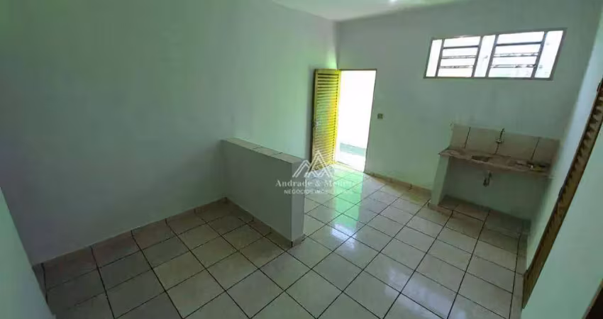 Casa com 1 dormitório para alugar, 40 m² por r$ 880,00/mês - ipiranga - ribeirão preto/sp