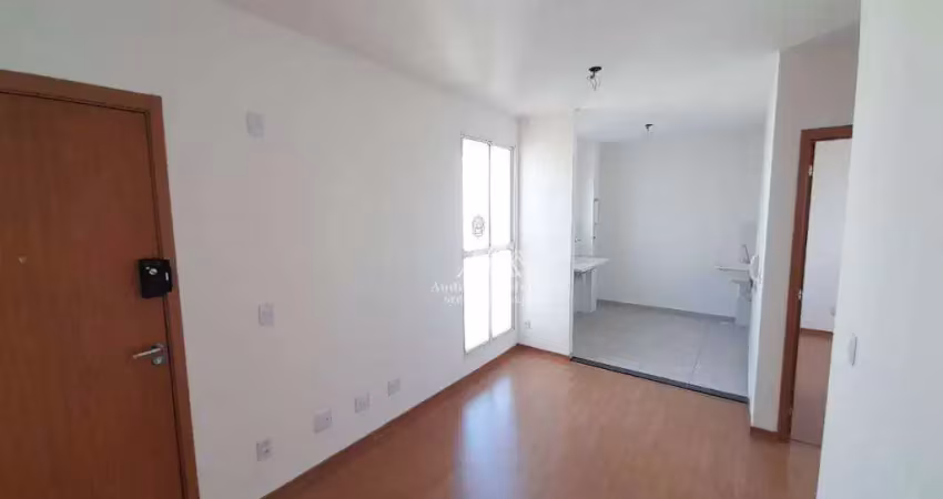 Apartamento com 2 dormitórios à venda, 40 m² por r$ 138.000,00 - jardim ouro branco - ribeirão preto/sp