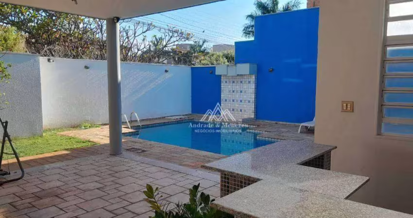 Sobrado com 4 dormitórios para alugar, 630 m² por r$ 11.700,00/mês - alto da boa vista - ribeirão preto/sp