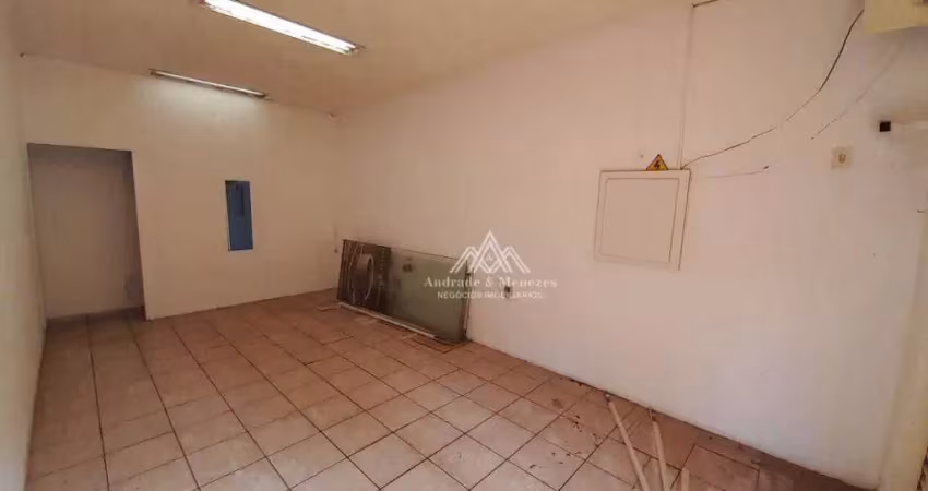 Salão para alugar, 30 m² por r$ 1.650/mês - centro - ribeirão preto/sp