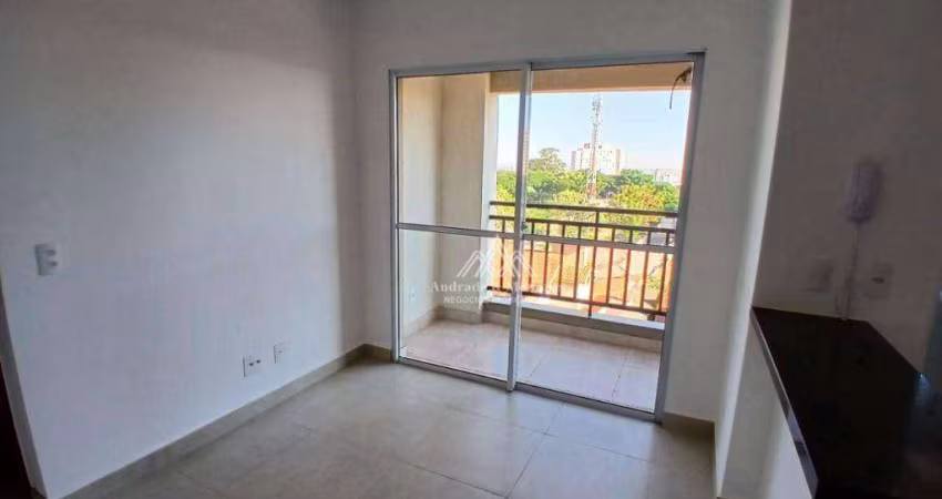 Apartamento com 1 dormitório para alugar, 40 m² por R$ 2.290,00/mês - Ribeirânia - Ribeirão Preto/SP