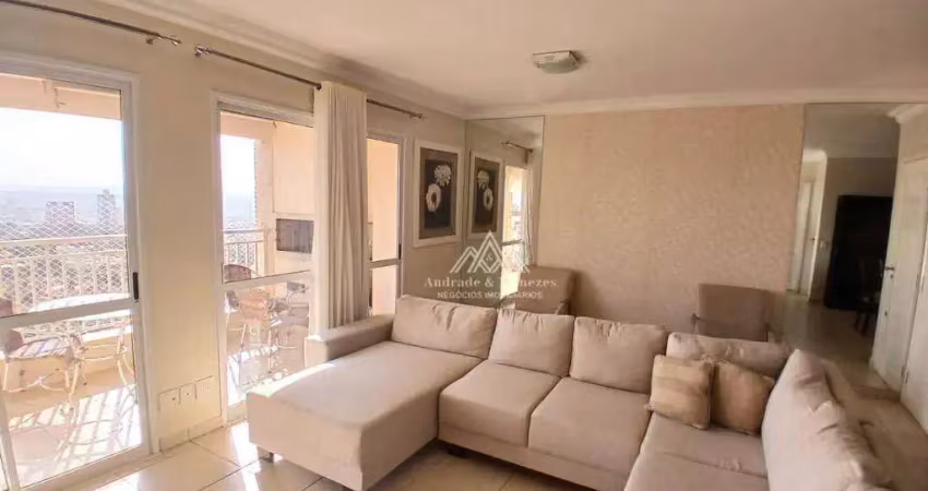 Apartamento com 2 dormitórios, 128 m² - venda por r$ 900.000,00 ou aluguel por r$ 5.540,86/mês - jardim canadá - ribeirão preto/sp