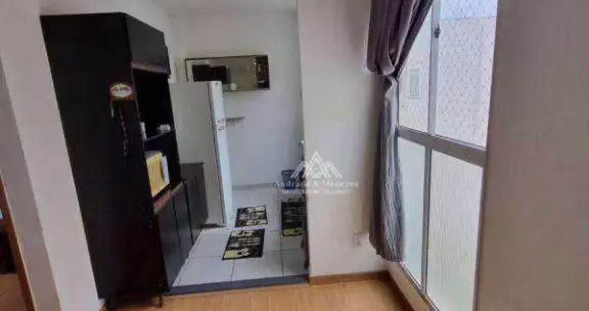 Apartamento com 2 dormitórios para alugar, 40 m² por R$ 1.300/mês - Jardim Ouro Branco - Ribeirão Preto/SP