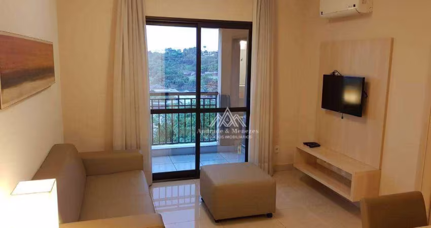 Flat com 1 dormitório para alugar, 47 m² por R$ 2.500/mês - Ribeirânia - Ribeirão Preto/SP