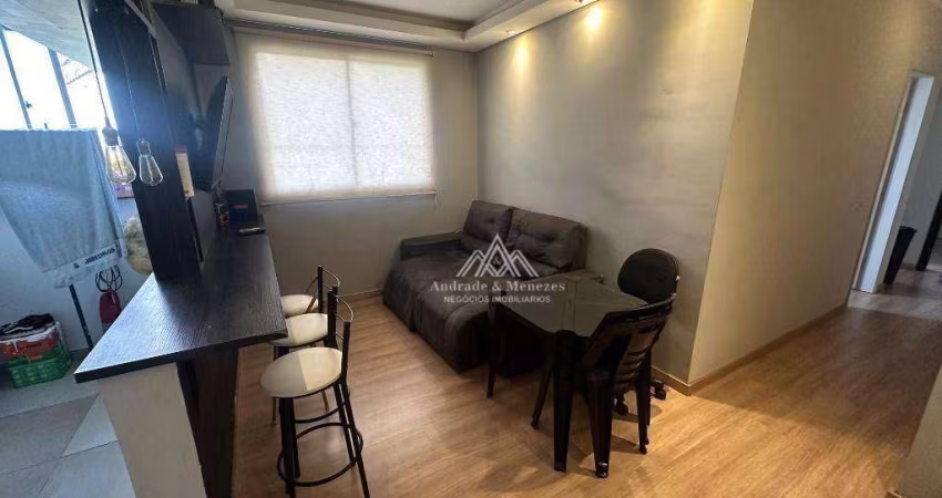 Apartamento com 2 dormitórios à venda, 47 m² por R$ 160.000,00 - Residencial Jequitibá - Ribeirão Preto/SP
