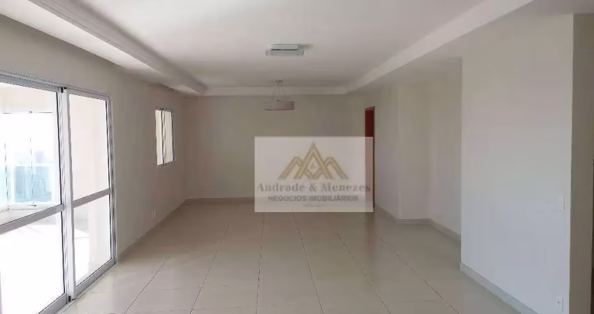 Apartamento com 3 dormitórios para alugar, 175 m² por r$ 8.000/mês - bosque das juritis - ribeirão preto/sp