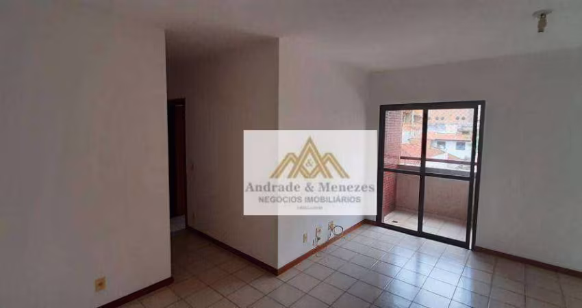 Apartamento com 2 dormitórios para alugar, 72 m² por R$ 2.361,99/mês - Centro - Ribeirão Preto/SP