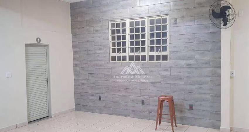 Salão para alugar, 75 m² por R$ 1.600,00/mês - Parque dos Bandeirantes - Ribeirão Preto/SP