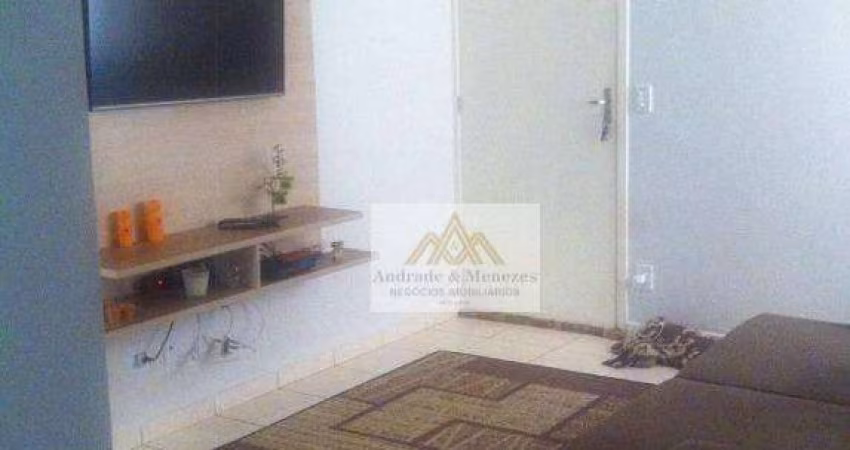 Apartamento com 2 dormitórios para alugar, 48 m² por R$ 700/mês - Quintino Facci II - Ribeirão Preto/SP