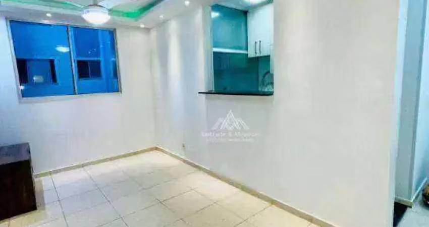Apartamento com 2 dormitórios à venda, 46 m² por r$ 191.000,00 - parque são sebastião - ribeirão preto/sp