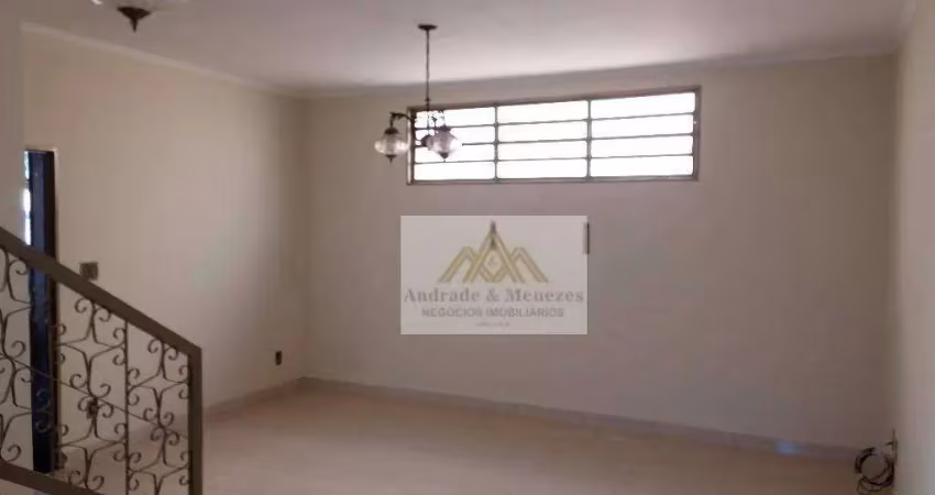 Sobrado com 3 dormitórios para alugar, 249 m² por r$ 2.700,00/mês - independência - ribeirão preto/sp