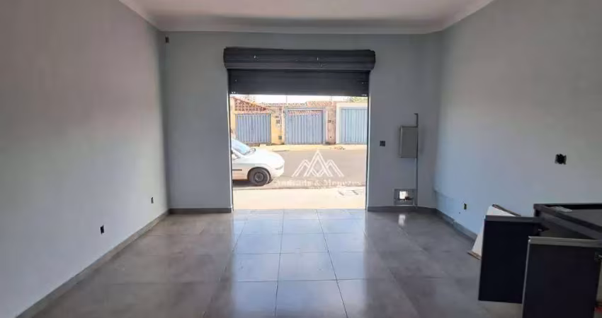Salão para alugar, 75 m² por r$ r$ 1.647,00/mês - independência - ribeirão preto/sp