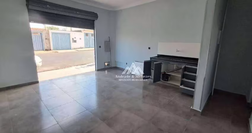 Salão para alugar, 27 m² por r$ 1.919,94/mês - jardim independência - ribeirão preto/sp