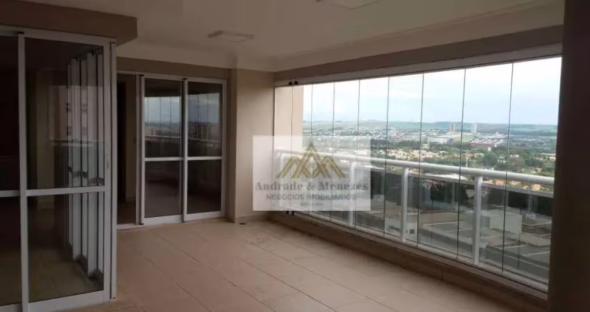 Apartamento com 3 dormitórios para alugar, 209 m² por r$ 6.000/mês - bosque das juritis - ribeirão preto/sp