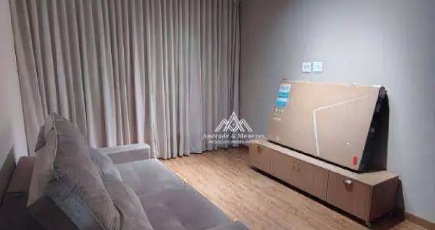Apartamento com 1 dormitório, 46 m² - venda por r$ 280.000 ou aluguel por r$ 2.250/mês - nova aliança - ribeirão preto/sp