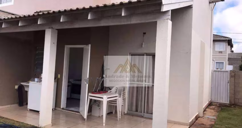 Sobrado com 3 dormitórios para alugar, 87 m² por r$ 5.166,74/mês - condomínio evidence resort - ribeirão preto/sp