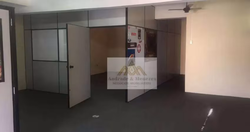 Salão para alugar, 177 m² por r$ 2.200/mês - vila tibério - ribeirão preto/sp