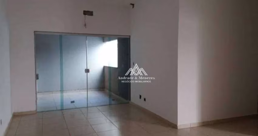 Apartamento com 3 dormitórios para alugar, 90 m² por r$ 1.650/mês - jardim zara - ribeirão preto/sp