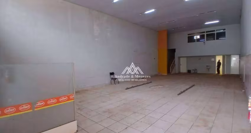 Salão para alugar, 238 m² por r$ 6.000/mês - ipiranga - ribeirão preto/sp