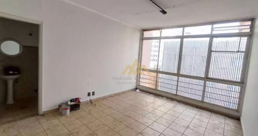 Sala, 26 m² - venda por r$ 75.000,00 ou aluguel por r$ 809,31/mês - centro - ribeirão preto/sp