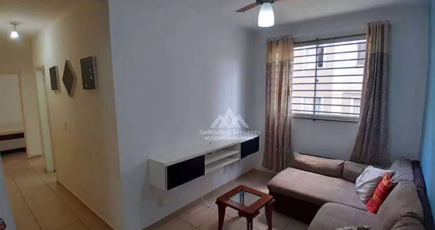 Apartamento com 1 dormitório, 40 m² - venda por r$ 160.000 ou aluguel por r$ 900/mês - parque são sebastião - ribeirão preto/sp