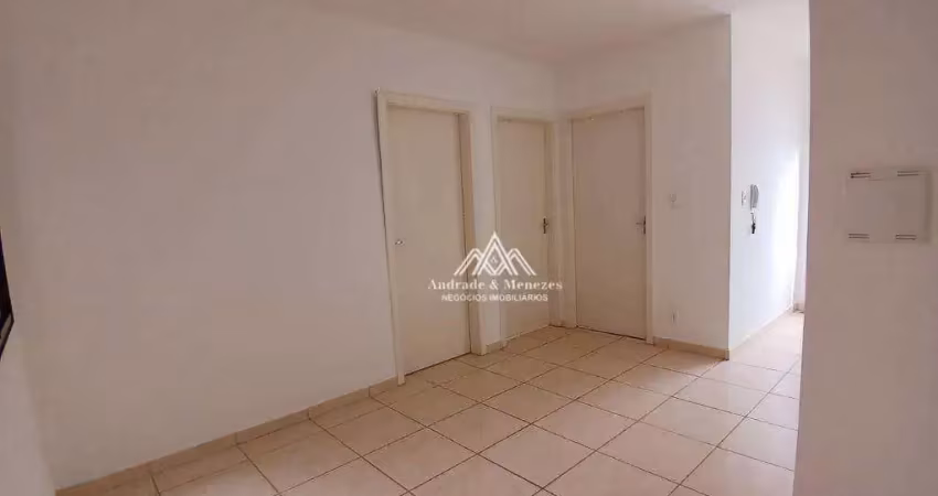 Apartamento com 2 dormitórios para alugar, 42 m² por r$ 750/mês - recanto das palmeiras - ribeirão preto/sp