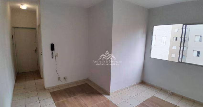Apartamento com 2 dormitórios para alugar, 52 m² por R$ 1.520,00/mês - Jardim Palma Travassos - Ribeirão Preto/SP