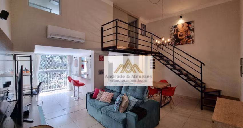 Loft com 1 dormitório para alugar, 70 m² por R$ 2.950/mês - Jardim Nova Aliança Sul - Ribeirão Preto/SP