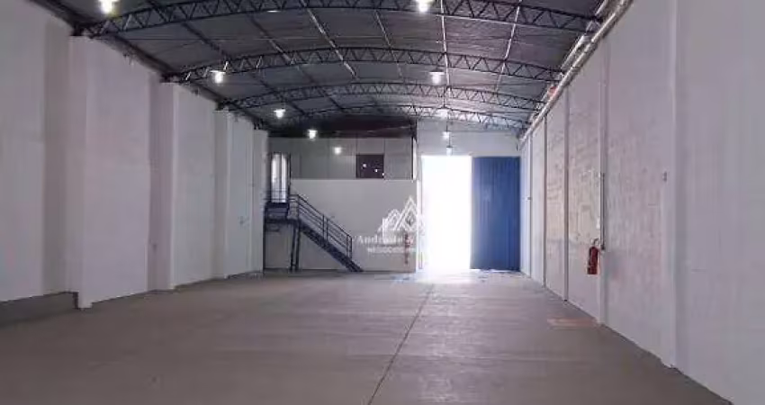 Galpão, 510 m² - venda por r$ 2.000.000 ou aluguel por r$ 11.200/mês - jardim anhangüera - ribeirão preto/sp