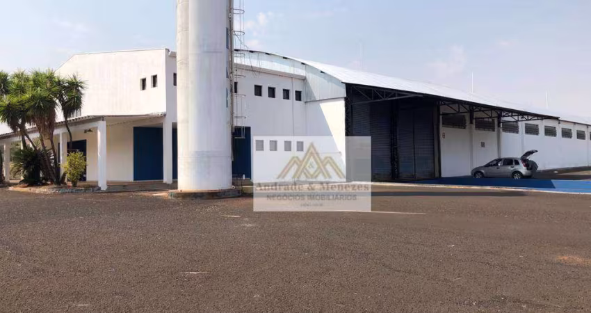 Galpão para alugar, 3300 m² por R$ 47.700,00/mês - Jardim Ouro Branco - Ribeirão Preto/SP