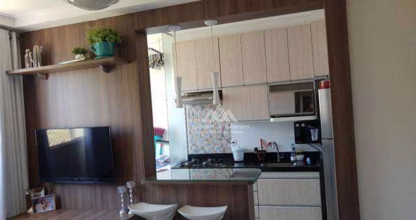 Apartamento com 2 dormitórios à venda, 47 m² por R$ 195.000 - Jardim Manoel Penna - Ribeirão Preto/SP