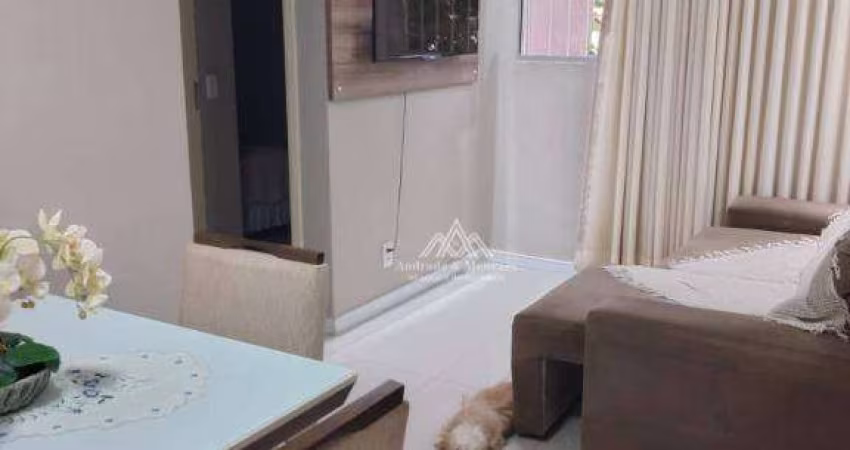 Apartamento com 2 dormitórios à venda, 46 m² por R$ 222.600,00 - Sumarezinho - Ribeirão Preto/SP