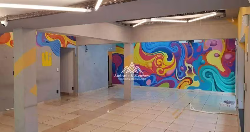 Salão para alugar, 190 m² por r$ 9.000/mês - vilas seixas - ribeirão preto/sp