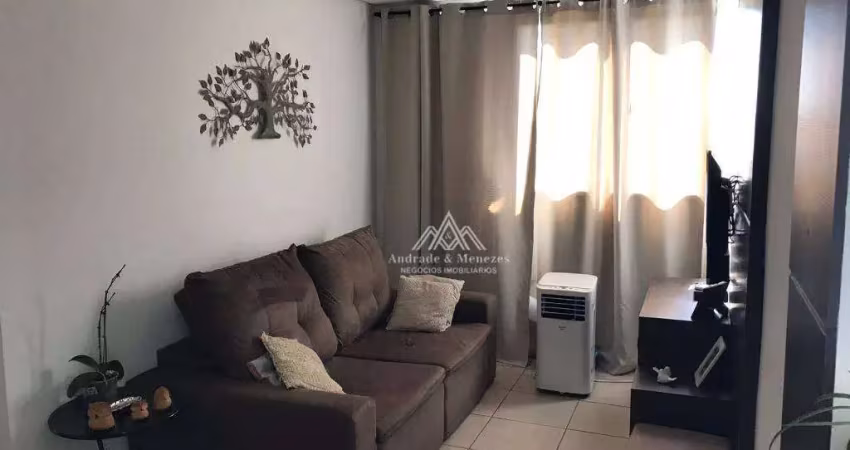 Apartamento com 2 dormitórios à venda, 54 m² por r$ 192.000,00 - reserva sul condomínio resort - ribeirão preto/sp