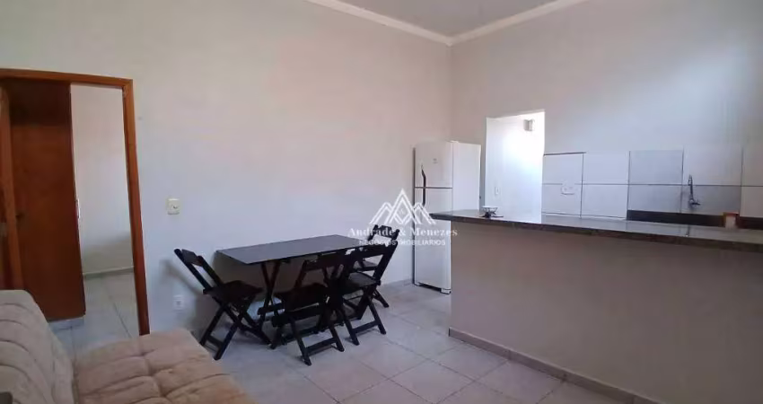 Apartamento com 1 dormitório para alugar, 48 m² por r$ 1.630,00/mês - vila tibério - ribeirão preto/sp