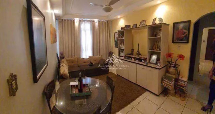 Apartamento com 1 dormitório à venda, 50 m² por r$ 190.000,00 - centro - ribeirão preto/sp