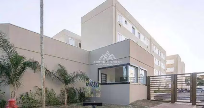 Apartamento com 2 dormitórios à venda, 46 m² por r$ 160.000 - jardim heitor rigon - ribeirão preto/sp
