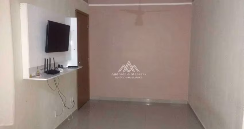 Apartamento com 2 dormitórios à venda, 44 m² por r$ 200.000,00 - jardim manoel penna - ribeirão preto/sp