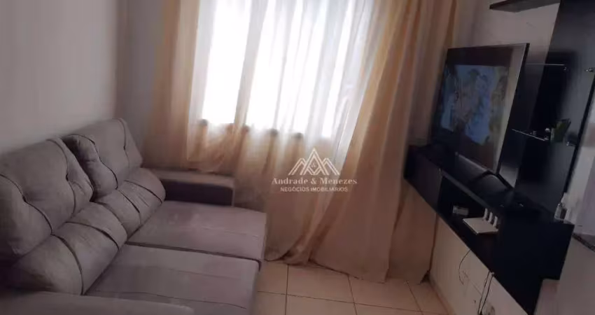 Apartamento com 2 dormitórios à venda, 45 m² por r$ 192.000 - jardim maria goretti - ribeirão preto/sp