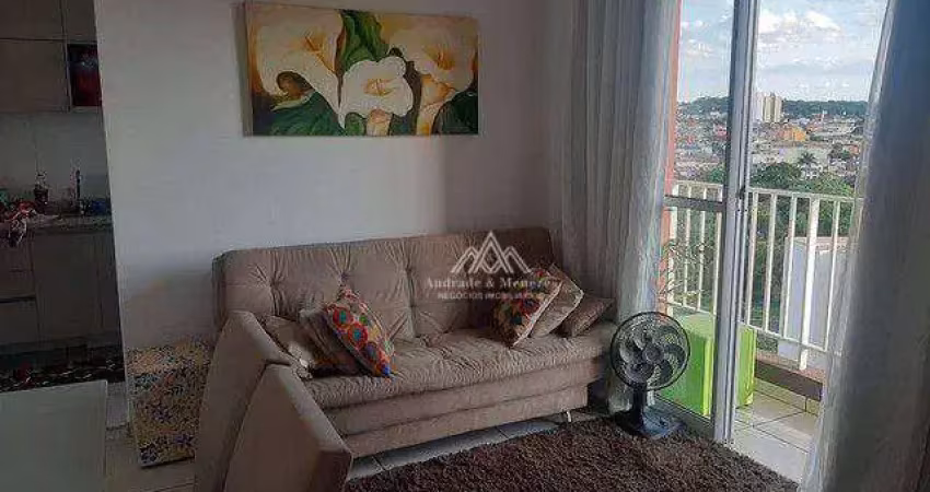 Apartamento com 2 dormitórios à venda, 44 m² por R$ 230.000 - Ipiranga - Ribeirão Preto/SP