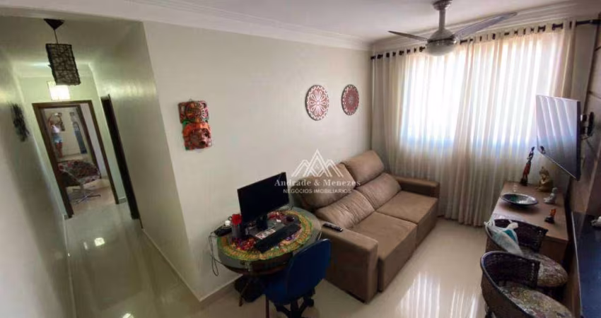 Apartamento com 2 dormitórios à venda, 48 m² por R$ 235.000 - Parque dos Lagos - Ribeirão Preto/SP